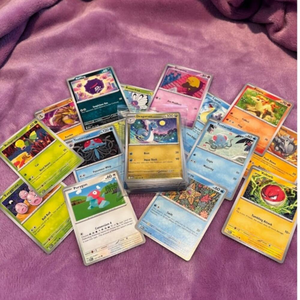 Mystery Pack! Pokemon Scarlet & Violet 151 - 50 Cards No Duplicates